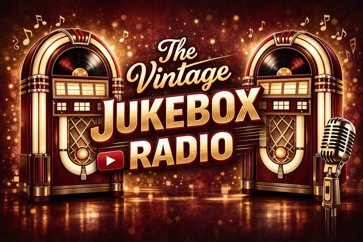 The Vintage Jukebox Radio channel artwork